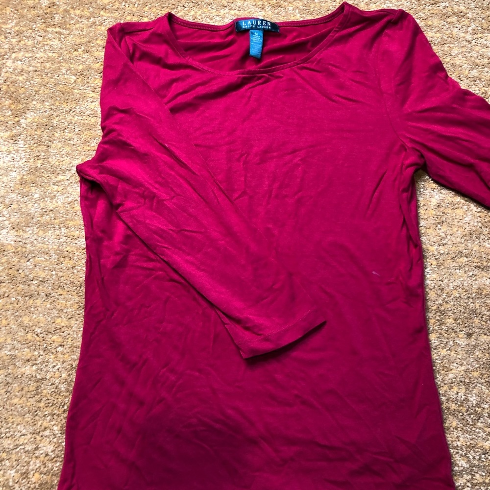 Lauren Ralph Lauren red top